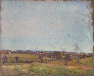 Landscape Of Hills And Trees — Elizabeth Muntz