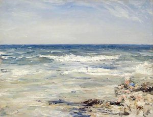 A June Day Crab Catching — William Mctaggart