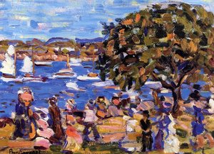 Buck's Harbor — Maurice Brazil Prendergast