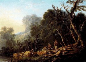 Landscape — Jean-baptiste Pillement, Rococo