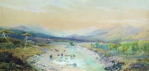 River In The Foothills — Lef Feliksovich Lagorio
