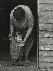 Mrs. Dodson and One of her Nine Children, Shenandoah National Park, Virginia