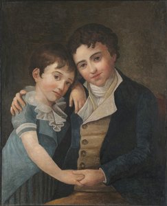 Franz Xaver Wolfgang and Carl Thomas Mozart, Childhood-Portrait