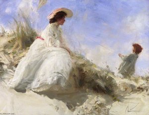 The Kite — Charles Henry Sims