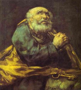 St. Peter Repentant — Francisco José De Goya Y Lucientes, Romanticism