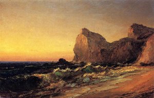 Coastal Scene — Jasper Francis Cropsey