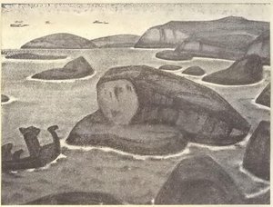 Giantess Krimgerd — Nicholas Roerich