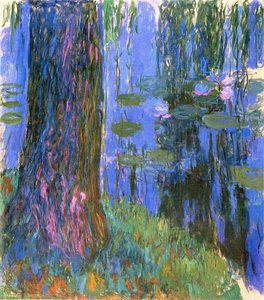Weeping Willow And Water-lily Pond — Claude Monet