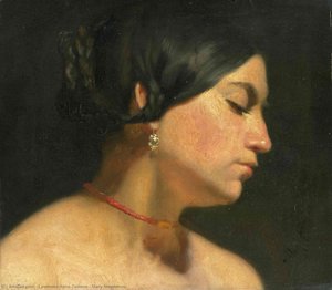 Mary Magdalene — Lourens Alma Tadema, Academic Classicism