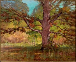 The Old Oak (big Oak) — Theodore Clement Steele