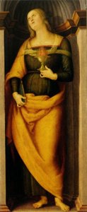 Polyptych Annunziata (st. Illuminata) — Vannucci Pietro (le Perugin)