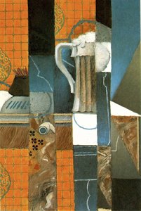 Glass Of Beer And Playing Cards - - — Juan Gris