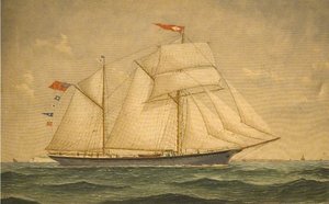 Coasting Barge, 'record Reign' — John Fairbairn Fannen