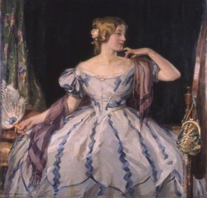 A Victorian Debutante — Robert Hope, Academic Realism