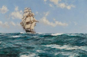 Sea Beauty (the Flying Cloud) — Montague Dawson