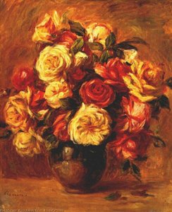 Bouquet Of Roses — Pierre-auguste Renoir