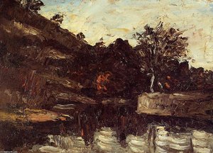 Bend In The River — Paul Cézanne