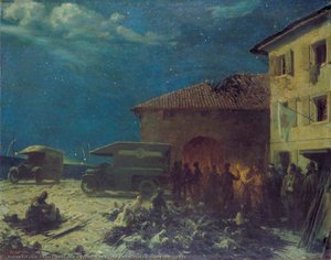 British Red Cross Ambulance, Italian Front, 1916
