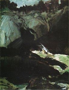 Gorge And Sea — George Wesley Bellows