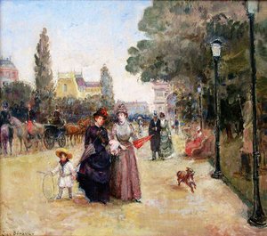 Promenade — Jean Georges Béraud