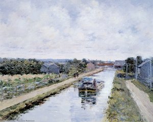 Port Ben, Delaware And Hudson Canal — Theodore Robinson