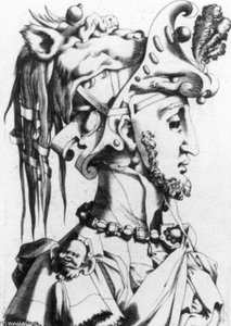 Masked Head — René Boyvin