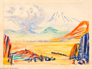 Ararat, a study for 'Armenia'