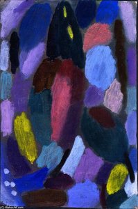 Variation: Field Of Tulips — Alexej Von Jawlensky