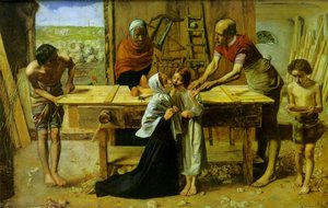 Christ In The House Of His Parents — Sir John Everett Millais