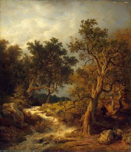 Landscape With A Stream — Andreas Achenbach