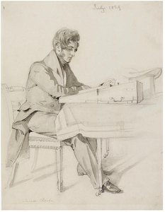 Portrait Of James Roche — Daniel Maclise