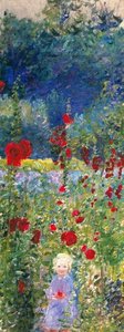 Child In A Garden, Giverny (lilla Cabot Grew) — Lilla Cabot Perry