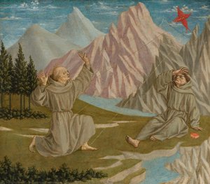 Saint Francis Receiving The Stigmata — Domenico Veneziano
