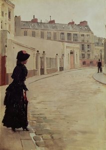 Waiting, Rue De Chateaubriand, Paris — Jean Georges Béraud