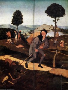 Triptych Of Haywain (outer Wings) — Hieronymus Bosch, Late Medieval