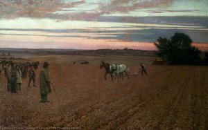 The Ploughing Match — George F Carline