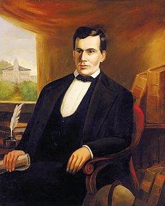Portrait Of Freeman Carey, (painting) — Robert Seldon Duncanson
