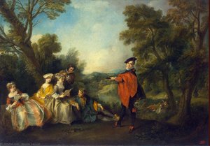 Concert In The Park — Nicolas Lancret