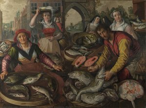The Four Elements: Water — Joachim Beuckelaer, Northern Renaissance