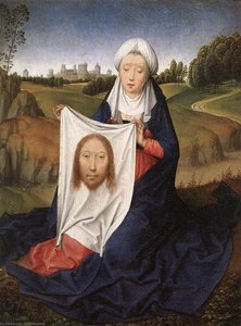 Late - St John And Veronica Diptych (right Wing) — Memling, Hans