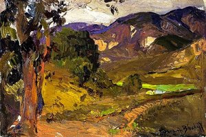 Valley Scene — Franz Bischoff