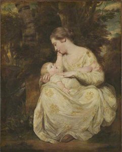 Mrs Susanna Hoare And Child — Sir Joshua Reynolds, Baroque
