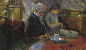 Taking Tea — Edvard Munch