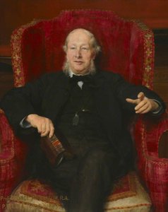 Professor George Aitchison (1825–1910), Ra, Rgm, Priba — Lourens Alma Tadema, Victorian Painting