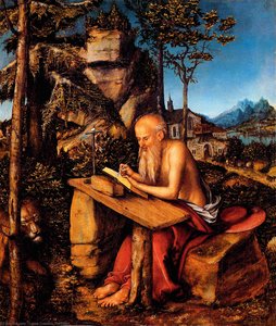 Saint Jerome — Lucas Cranach The Elder, Renaissance