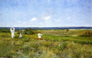 Near The Beach, Shinnecock — William Merritt Chase, Impressionism
