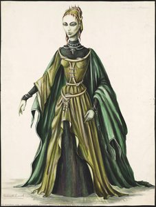 Costume Design For Margaret Leighton — Kenneth Leslie Rowell