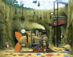 Underwater Traction — Jacek Yerka