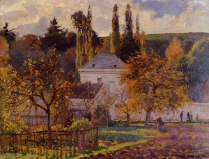 Bourgeois House In L'hermitage, Pontoise — Camille Pissarro