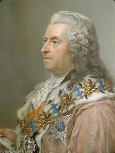 Portrait Of Count Carl Gustaf Tessin — Gustaf Lundberg